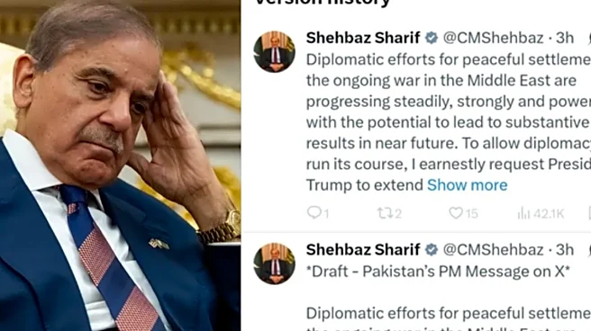 Shehbaz Sharif’s 'Draft' Tweet On Iran War: Is Pakistan’s Messaging Being Scripted Elsewhere?