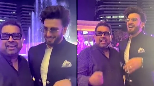 Ranveer Singh Tries To Match Shankar Mahadevan While Singing Sajde, Internet Loves It | Watch