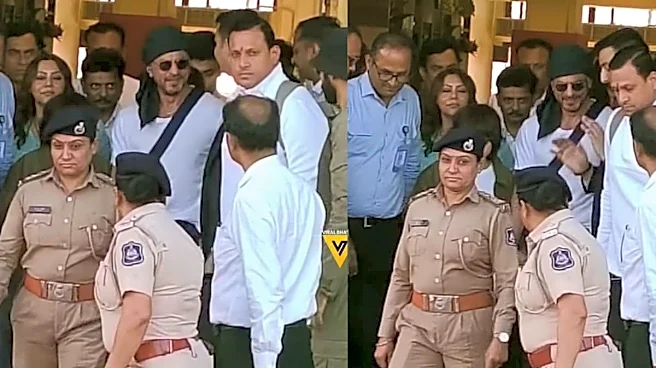 Shah Rukh Khan Keeps It Cool And Classic As He Arrives For Anant Ambani’s Jamnagar Celebrations