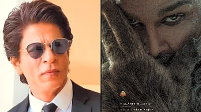 ‘Mass Masss Massss’: Shah Rukh Khan Wishes Allu Arjun On Birthday With Raaka Poster