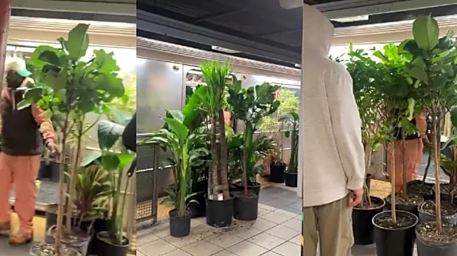 Man Unloads Dozens Of Plants From Subway Train, Internet Baffled 'How Did He Carry Them All?'