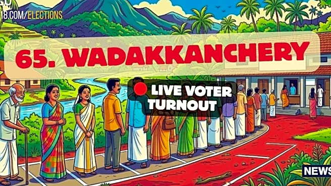53.24% Voter Turnout At Wadakkanchery Assembly Constituency Till 1:00PM