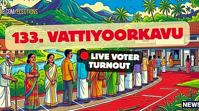 52.01% Voter Turnout At Vattiyoorkavu Assembly Constituency Till 1:00PM
