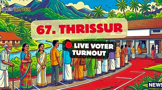 52.23% Voter Turnout At Thrissur Assembly Constituency Till 1:00PM