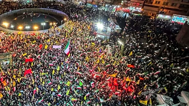 Iran's President Joins Public Rally Marking 40 Days Since Khamenei’s Death | Watch