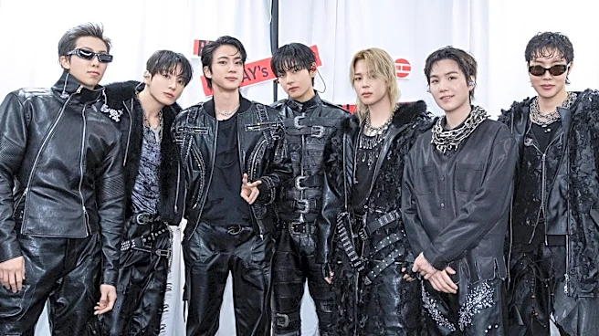 BTS ARIRANG Show: K-Pop Stars Begin World Tour With Rain-Soaked Concert In Goyang