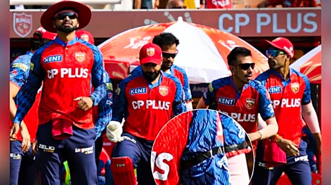 Why Are Punjab Kings Wearing Black Armbands In Today's IPL 2026 Match Vs SRH