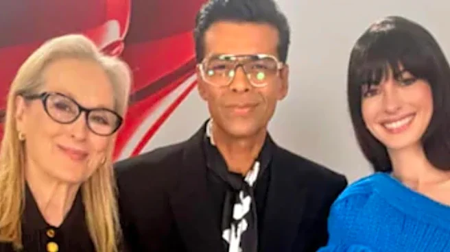 Did Manish Malhotra Curate A Special Gift For Meryl Streep, Anne Hathaway Via Karan Johar?