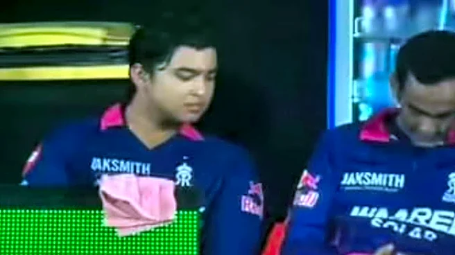 IPL Protocol Breach? RR Manager Uses Phone In Dugout; Sparks Major Controversy