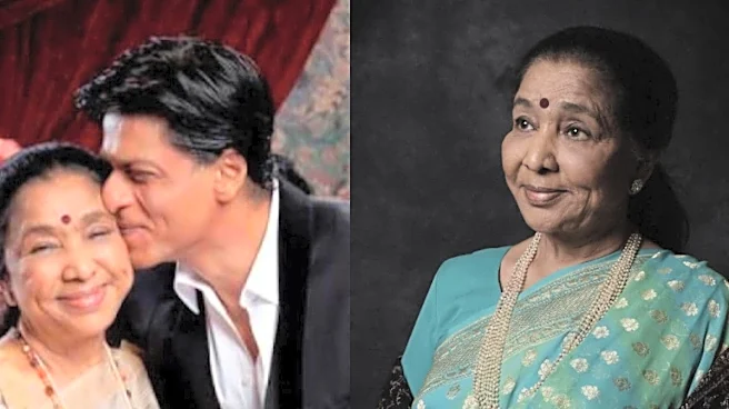 Shah Rukh Khan Mourns Asha Bhosle Death, Shares Emotional Tribute: 'She Always Showered Me With Blessings'