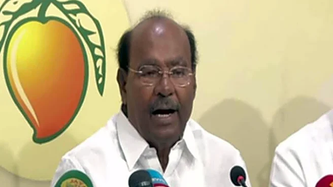 PMK Chief Ramadoss Hospitalised After Collapsing During Tamil Nadu Election Campaign