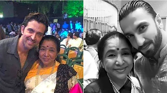 Hrithik Roshan, Ranveer Singh Mourn Asha Bhosle’s Death: ‘India Lost A Gem’