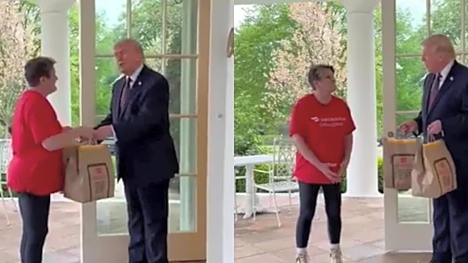 ‘DoorDash Order For Mr President’: Trump Receives McDonald’s Delivery To Promote ‘No Tax On Tips’