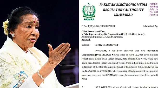 'Army's Puppet': Pakistan's Media Watchdog Faces Flak Over Notice To Channel For Tributes To Asha Bhosle