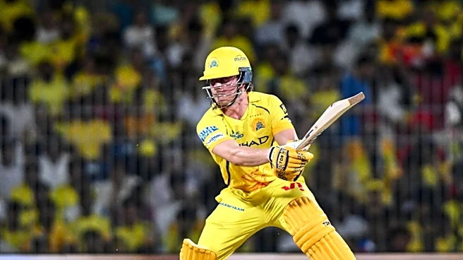 DB's Back, Truly! CSK's Den Extends Dewald Brevis Wild Welcome Against KKR | Watch