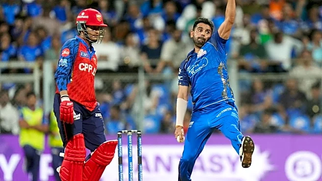 Deepak Chahar Creates Unwanted Bowling Record During MI's IPL 2026 Match Against PBKS