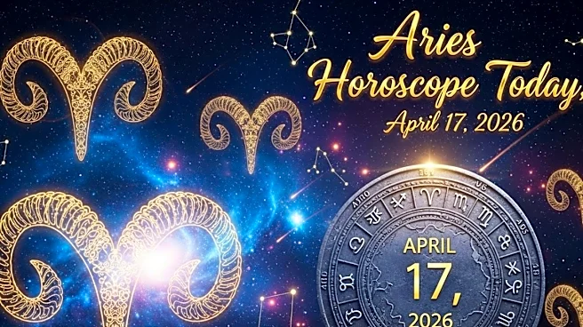 Aries Horoscope Today, April 17, 2026