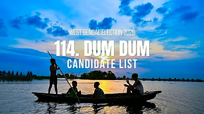 Dum Dum Candidates 2026: Full List of Contestants from Dum Dum Assembly Constituency in West Bengal Election