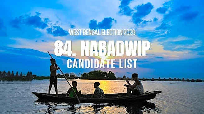 Nabadwip Candidates 2026: Full List of Contestants from Nabadwip Assembly Constituency in West Bengal Election