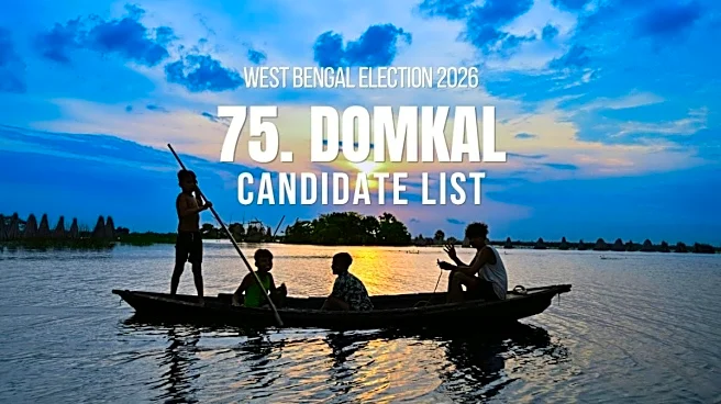 Domkal Candidates 2026: Full List of Contestants from Domkal Assembly Constituency in West Bengal Election