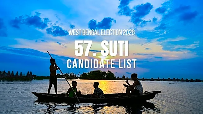 Suti Candidates 2026: Full List of Contestants from Suti Assembly Constituency in West Bengal Election