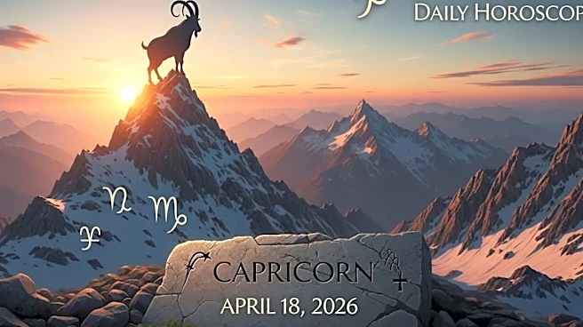 Capricorn Daily Horoscope, April 18, 2026