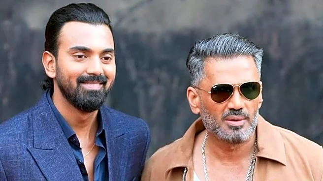Suniel Shetty Pens Emotional Birthday Note For His 'Sun' KL Rahul: 'Always With You'