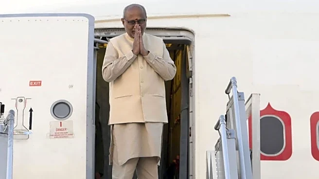 Vice President CP Radhakrishnan Departs For Maiden Two-Day Sri Lanka Visit For Key Bilateral Talks