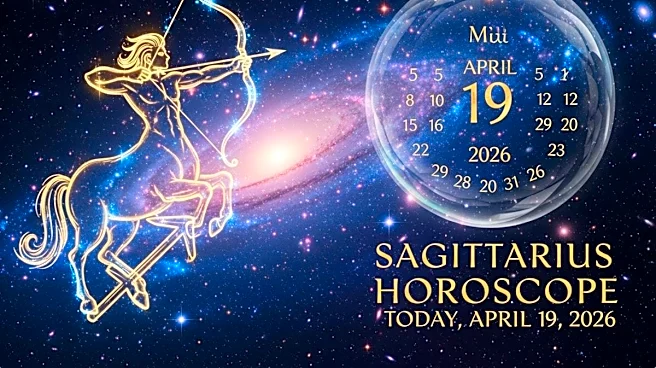 Sagittarius Horoscope Today, April 19, 2026