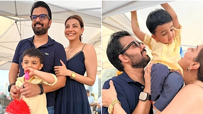 Kajal Aggarwal Gives A Peek Into Son Neil’s 4th Birthday Celebration: ‘Love You More Than Stars In The Sky’