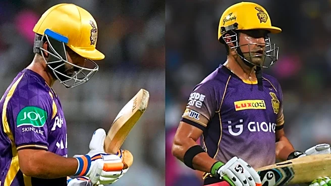Ajinkya Rahane Equals Gautam Gambhir's Unwanted Record As KKR Captain