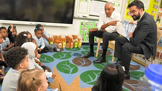 Obama Joins NYC Mayor Mamdani For 'Wheels On The Bus' Nursery Rhyme With Preschoolers | Watch