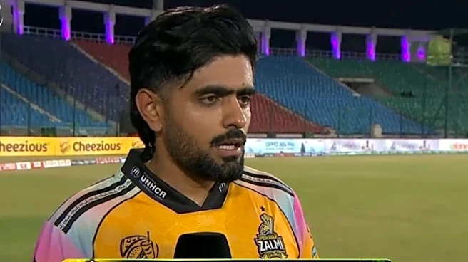 Babar Azam Bats With Strike Rate Of 192.31, Scores 52-Ball 100 In Pakistan Super League Match