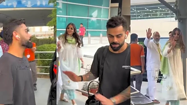 Virat Kohli And Anushka Sharma Make First Appearance Following Instagram Like Controversy