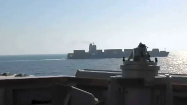 Video Captures Moment US Navy Fired At Iranian Cargo Ship 'Touska' Before Its Seizure