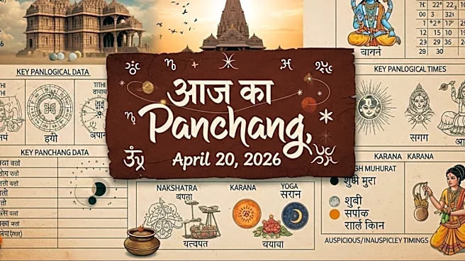 Aaj Ka Panchang, April 20, 2026: Tithi, Vrat, Muhurat And Rahu Kaal Today