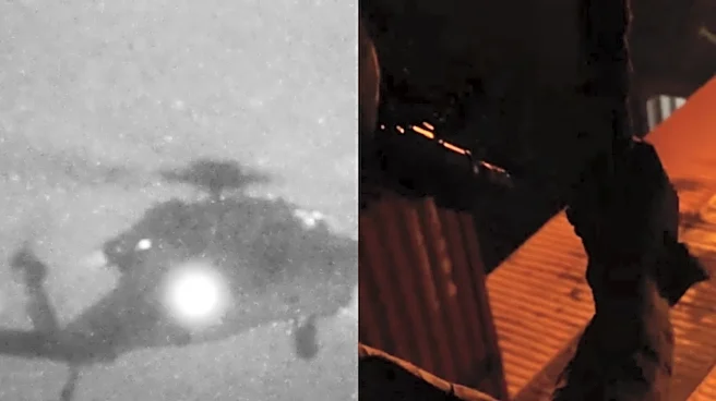 Video Shows Moment US Marines Drop Onto Iranian Ship From Helicopter And Take Control