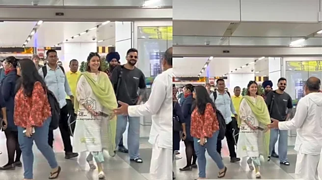 Anushka Sharma’s ₹30K Eka Cotton Suit At Delhi Airport Is The Ultimate Chic Summer Travel Look