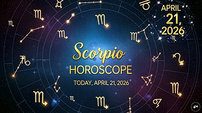 Scorpio Horoscope Today, April 21, 2026