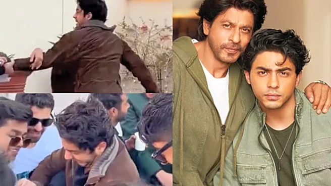 Aryan Khan Fights To Keep Groom’s Shoes, Nearly Falls In Viral Clip From BFF's Wedding | Watch