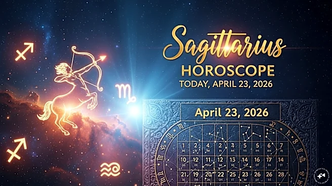 Sagittarius Horoscope Today, April 23, 2026
