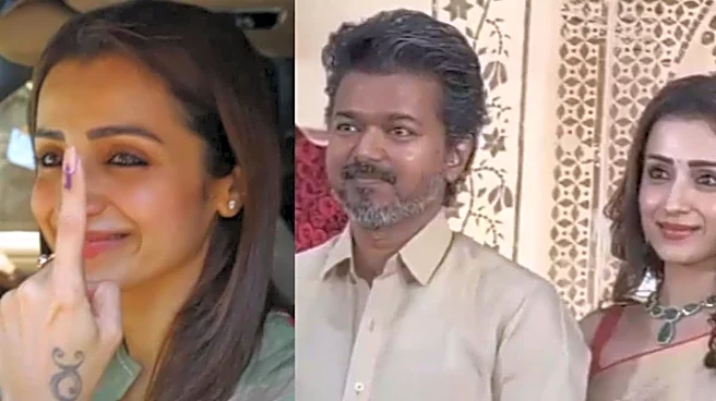 Trisha Krishnan's Tamil Nadu Assembly Elections Post Has A Vijay Connect; Here's How