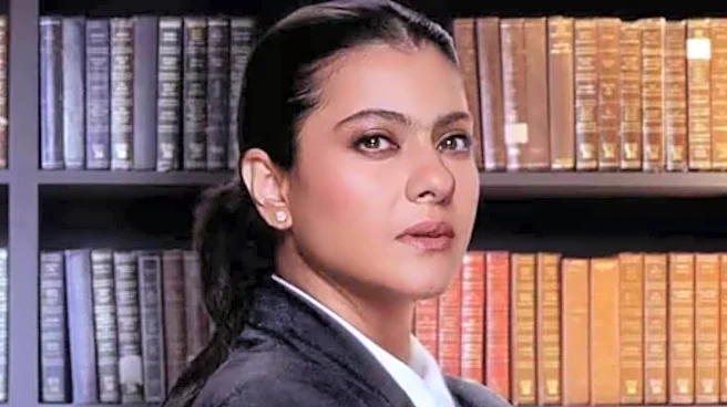 Kajol Admits She Was ‘Very Uncomfortable’ Filming Her First Kiss Scene