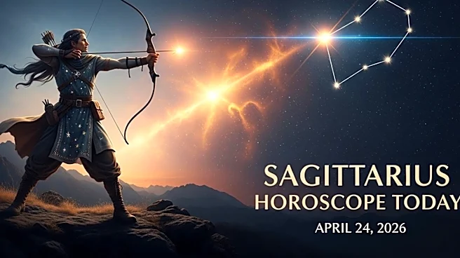 Sagittarius Horoscope Today, April 24, 2026