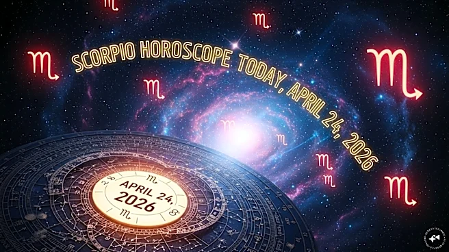 Scorpio Horoscope Today, April 24, 2026