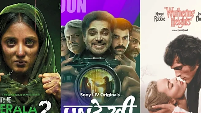 OTT Releases This Week: The Kerala Story 2, Undekhi 4,  Wuthering Heights And More