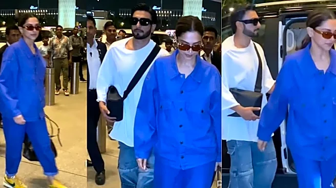 Deepika Padukone Chooses Denim And Ease For First Appearance After Second Pregnancy News