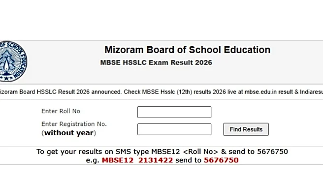 Mizoram HSSLC Result 2026 Declared: Direct Link To Download MBSE 12th Scorecards Here