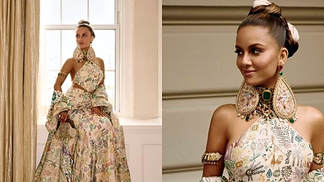Natasha Poonawalla Gives New Spin To Traditional Saree In Custom Arpita Mehta