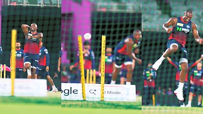 Lungi Ngidi Is Back! SA Pacer Bowls In Nets Ahead Of DC's IPL 2026 Match Against RR | Watch